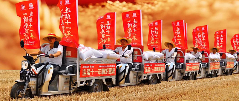 一路向北！淮海助力麥收大型公益活動，南征北戰進行時！